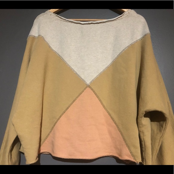 Free People Montauk Pieced Sweatshirt - Picture 5 of 9